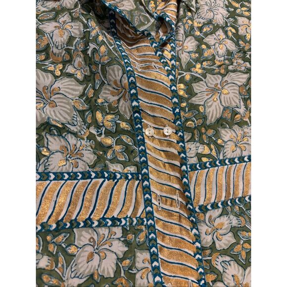 NWOT ⭐️Sold Out⭐️ Oliphant midi shirtdress Sz Lrg, $415 - Picture 8 of 9